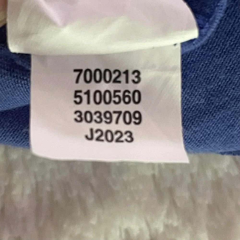 The Children's Place Cold Shoulder Top Cotton Blend Casual Blue Size XL 14